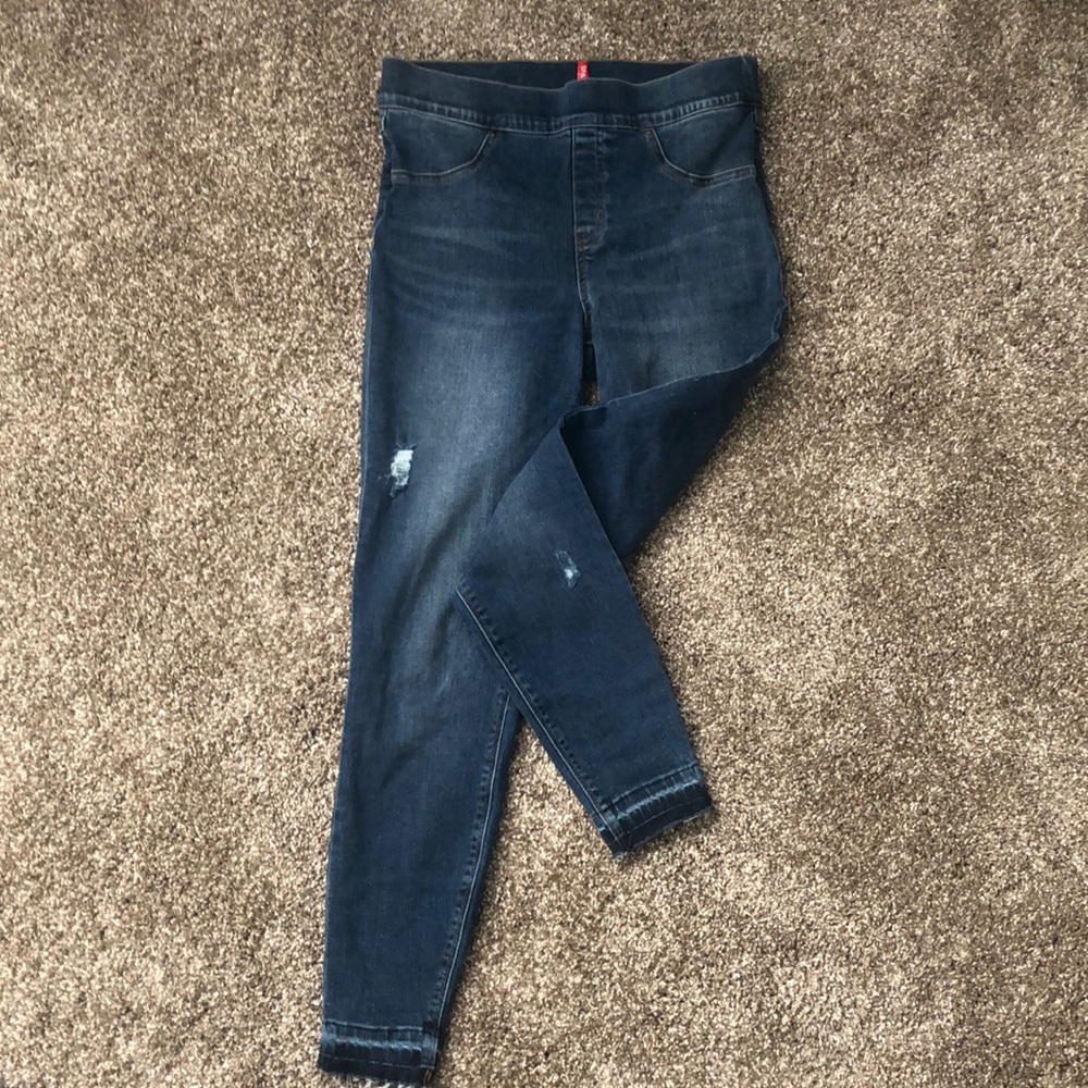 SPANX Med Wash Jeans